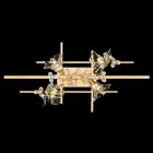 Fine Art Azu 35" Flush Mount - Gold