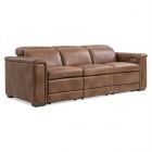 Bernhardt Lioni Leather Power Motion Sofa 341-022 (Grade 3)