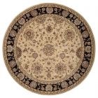 Nourison Home 2000-2207 8' x Round Beige Traditional Indoor Rug (Dropshippable)