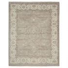 Nourison Home Aldora 7'9" x 9'9" Silver Vintage Indoor Rug (Dropshippable)