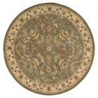 Nourison Home 2000-2003 6' x Round Olive Traditional Indoor Rug (Dropshippable)