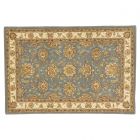 Nourison Home 2000-2210 3'9" x 5'9" Blue Traditional Indoor Rug (Dropshippable)