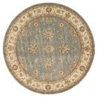 Nourison Home 2000-2210 8' x Round Blue Traditional Indoor Rug (Dropshippable)