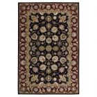 Nourison Home 2000-2017 3'9" x 5'9" Black Traditional Indoor Rug (Dropshippable)