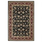 Nourison Home 2000-2017 5'6" x 8'6" Black Traditional Indoor Rug (Dropshippable)
