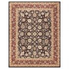 Nourison Home 2000-2017 7'9" x 9'9" Black Traditional Indoor Rug (Dropshippable)