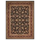 Nourison Home 2000-2017 8'6" x 11'6" Black Traditional Indoor Rug (Dropshippable)