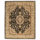 Nourison Home 2000-2028 8'6" x 11'6" Black Traditional Indoor Rug (Dropshippable)