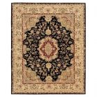 Nourison Home 2000-2028 9'9" x 13'9" Black Traditional Indoor Rug