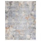 Nourison Home Abstract Hues 7'10" x 10' Grey Blue Modern Indoor Rug (Dropshippable)