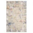 Nourison Home Abstract Hues 3'3" x 5'3" Beige Grey Modern Indoor Rug (Dropshippable)