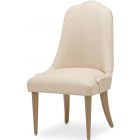 AICO Michael Amini Malibu Crest Side Chair, Burnished Gold (Promo)