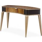 AICO Michael Amini Malibu Crest Vanity/Writing Desk - Crotch Mahogany