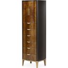 AICO Michael Amini Malibu Crest Swivel Lingerie Chest - Crotch Mahogany