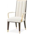 AICO Michael Amini Belmont Place Arm Chair - Espresso (Promo)