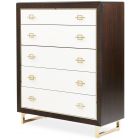 AICO Michael Amini Belmont Place 5 Drawer Chest - Espresso (Promo)