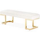 AICO Michael Amini Belmont Place Bed Bench - Bright Gold (Promo)