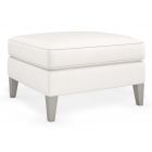 Caracole Victoria Ottoman, Sparkling Argent