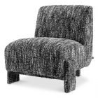 Eichholtz Chair Rockdale Boucle Sonata Black