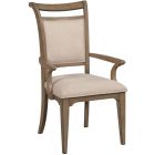 American Drew Carmine Phifer Upholstered Back Arm Chair - Set of 2