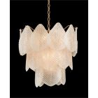 John Richard Frosted Glass 9Light Chandelier - #AJC-9094 - (Quick Ship)