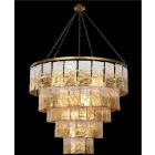 John Richard Twilight 24 Light Slumped Glass Chandelier - #AJC-9102