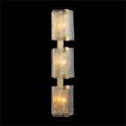 John Richards Claritas Three-Light Wall Sconce, Brass