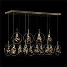 John Richard Bergamo Fourteen-Light Horizontal Chandelier