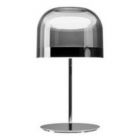 Mobital Shine Table Lamp in Smoke Glass Black Frame 