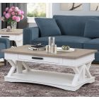Parker House Americana Modern Cocktail Table in Cotton