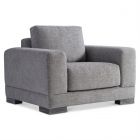 Bernhardt Lars Fabric Chair Without Pillows 1697-011 (Grade M)