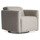 Bernhardt Living Livvy Fabric Power Motion Swivel Chair #1717-020 (Grade F)