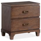 Magnussen Sugar Mill Drawer Nightstand in Spiced Rum