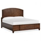 Magnussen Sugar Mill Queen Panel Bed in Spiced Rum
