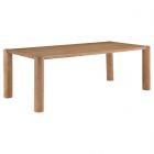 Moe's Home Collection Post Small Dining Table in Natural Oak