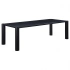 Moe's Home Collection Post Large Dining Table in Black