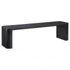 Moe's Home Collection Post Small Dining Bench in Black (Dropshippable)