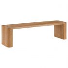 Moe's Home Collection Post Small Dining Bench in Natural (Dropshippable)