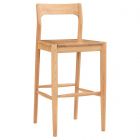 Moe's Home Collection Owing Barstool in Natural Oak (Dropshippable)