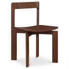 Moe's Home Collection Daifuku Dining Chair in Brown (Dropshippable)