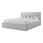 Mobital Reve Grey Fabric Upholstered Bed - King