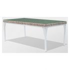 Skyline Design Brafta Rectangular Dining Table With Clear Glass