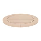 Essentials For Living Boca Outdoor Lazy Susan - Washed Ever Teak