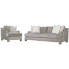 Bernhardt Furniture Upholstery Mily Sofa Set #1207-010 (Grade C)
