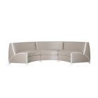 Lily Koo Circulo Banquette in Truffle