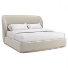 Caracole Classic Opal King Bed - Soft Silver Paint (26PRESDAY10)