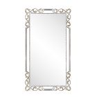 Lily Koo Crosby Rectangular Mirror in Parisian Silver