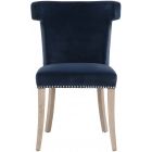 Essentials For Living Stitch & Hand Celina Dining Chair in Denim Velvet