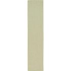Nourison Home Courtyard COU01 2'2" x 8' Ivory Green Modern Rug (Dropshippable)