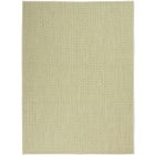Nourison Home Courtyard COU01 4' x 6' Ivory Green Modern Rug (Dropshippable)